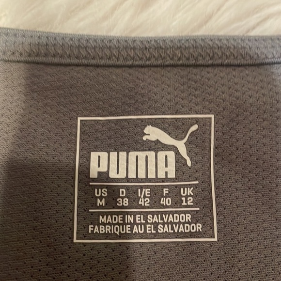 PUMA Gray Lightweight Workout‎ Shirt - Picture 4 of 7